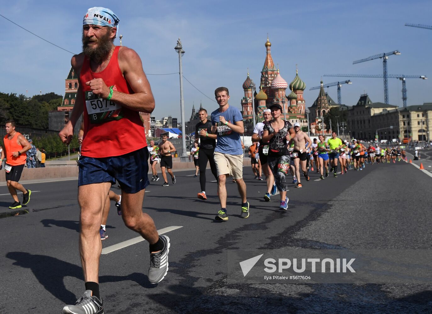Luzhniki half-marathon