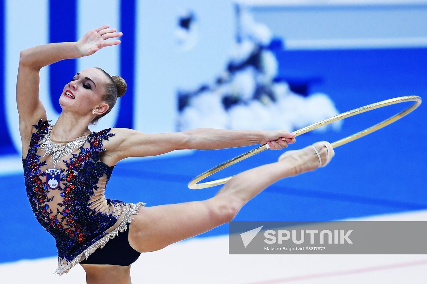 Rhythmic gymnastics. 2018 FIG World Challenge Cup Kazan. Day three