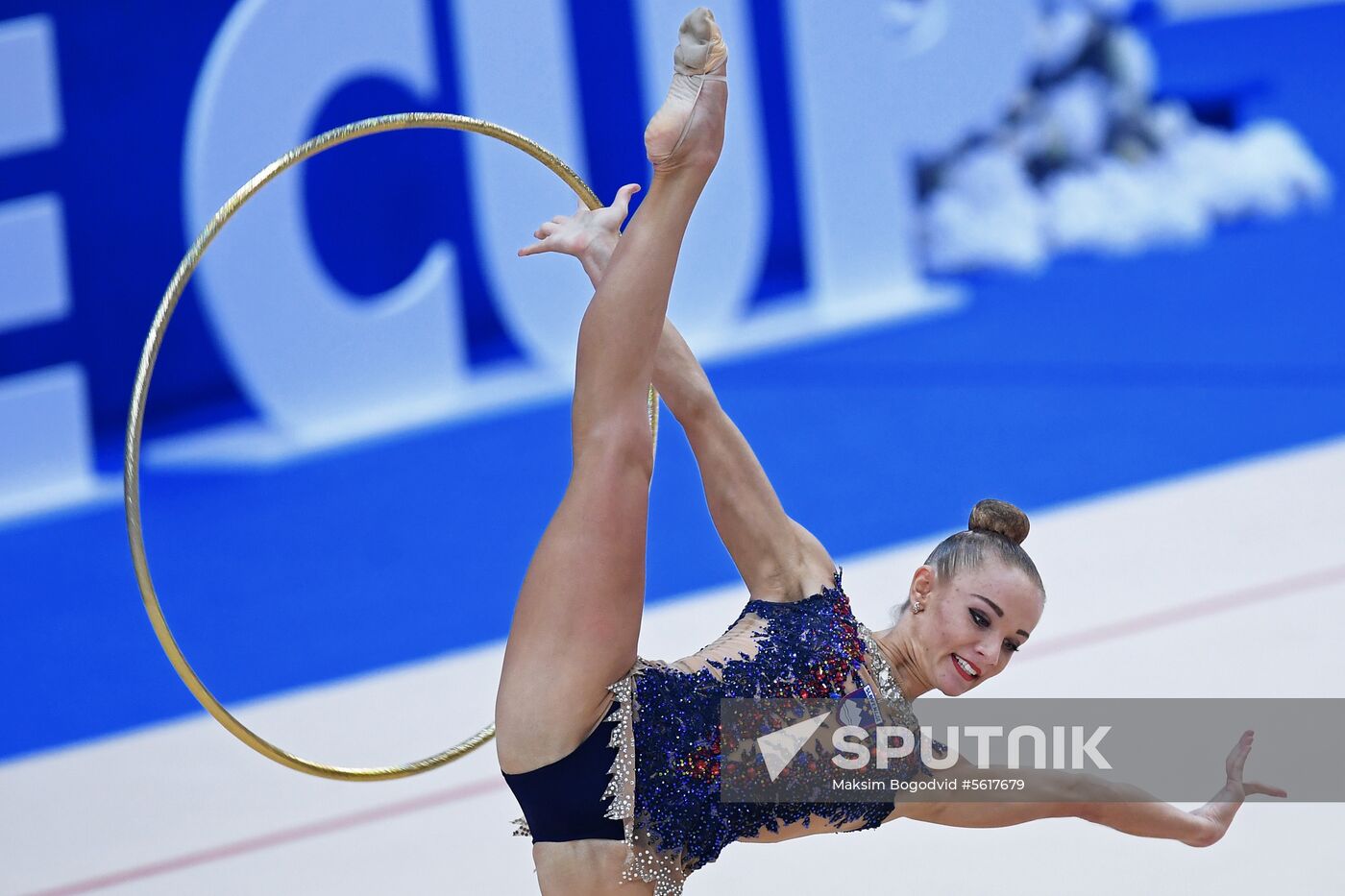 Rhythmic gymnastics. 2018 FIG World Challenge Cup Kazan. Day three