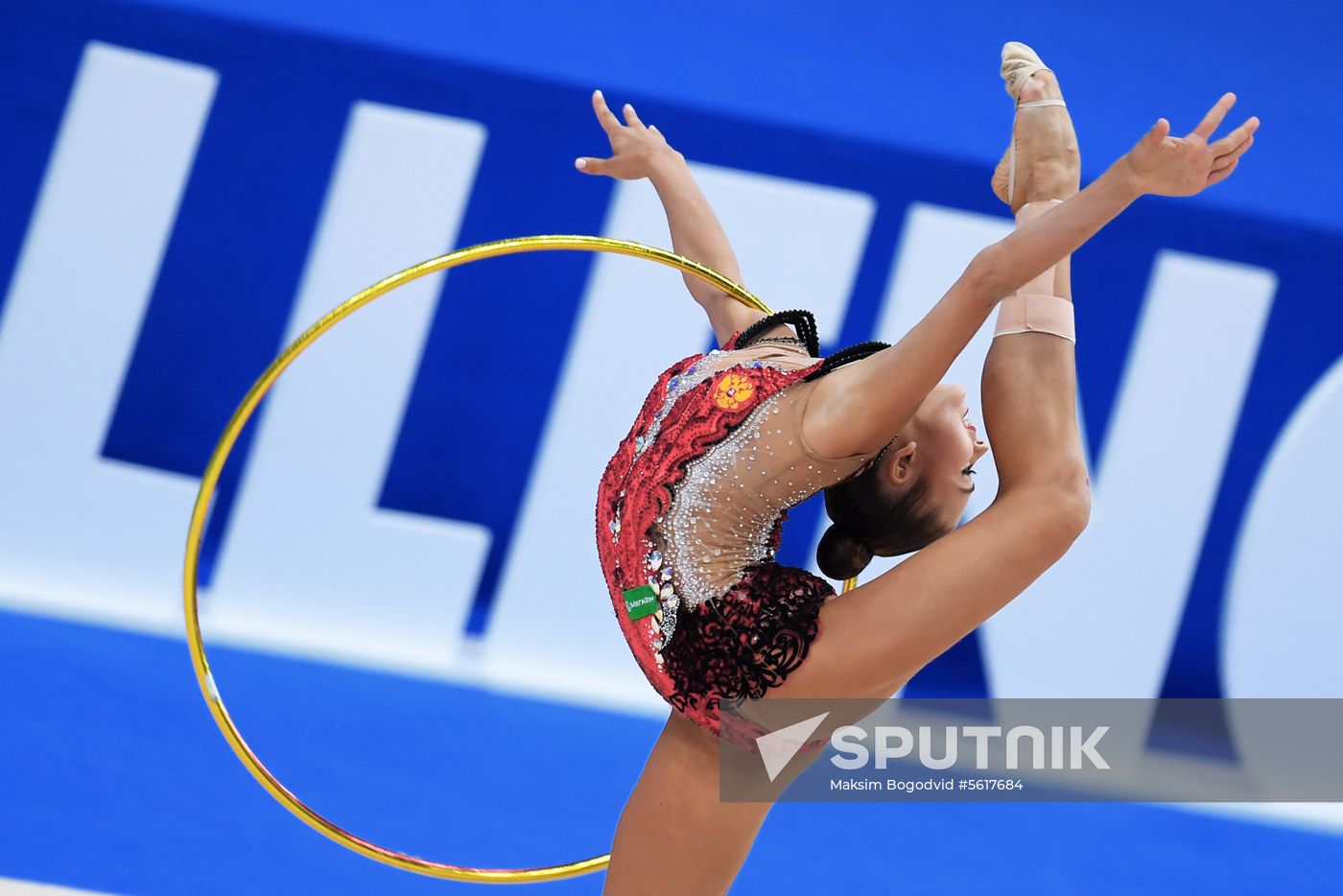Rhythmic gymnastics. 2018 FIG World Challenge Cup Kazan. Day three