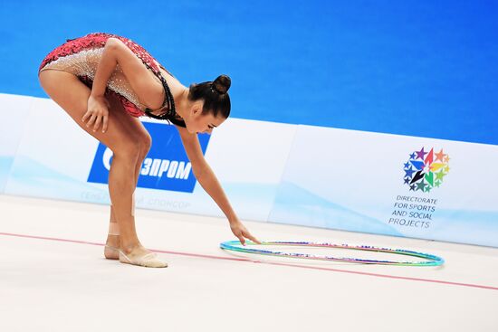 Rhythmic gymnastics. 2018 FIG World Challenge Cup Kazan. Day three