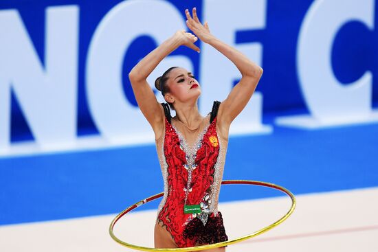 Rhythmic gymnastics. 2018 FIG World Challenge Cup Kazan. Day three