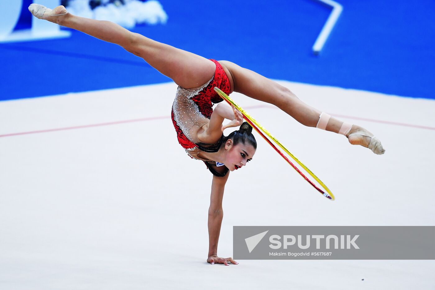 Rhythmic gymnastics. 2018 FIG World Challenge Cup Kazan. Day three