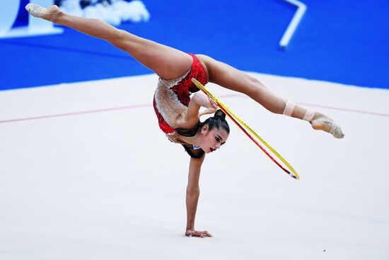Rhythmic gymnastics. 2018 FIG World Challenge Cup Kazan. Day three
