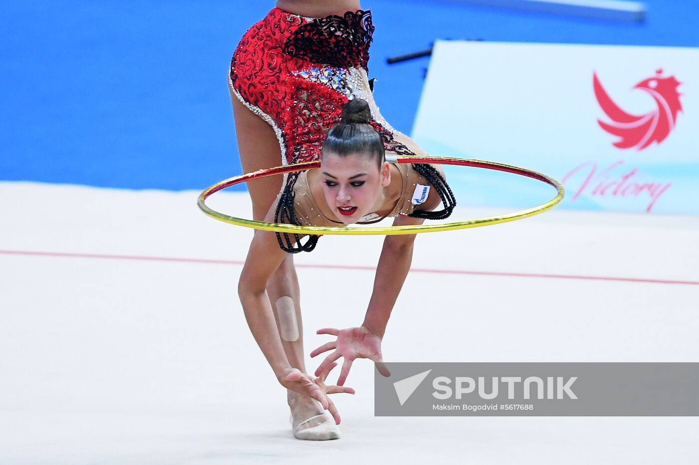Rhythmic gymnastics. 2018 FIG World Challenge Cup Kazan. Day three