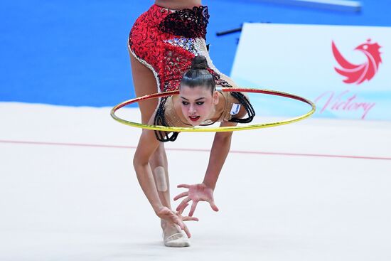 Rhythmic gymnastics. 2018 FIG World Challenge Cup Kazan. Day three