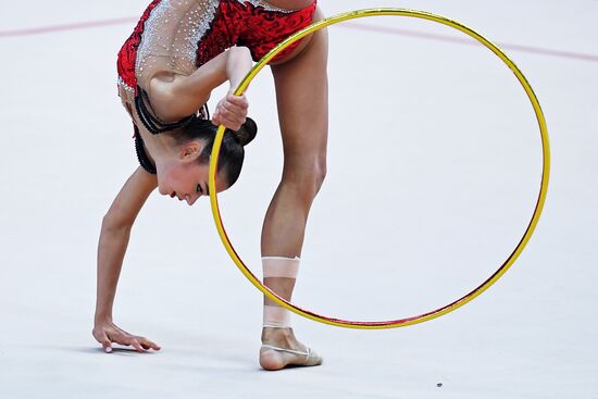 Rhythmic gymnastics. 2018 FIG World Challenge Cup Kazan. Day three