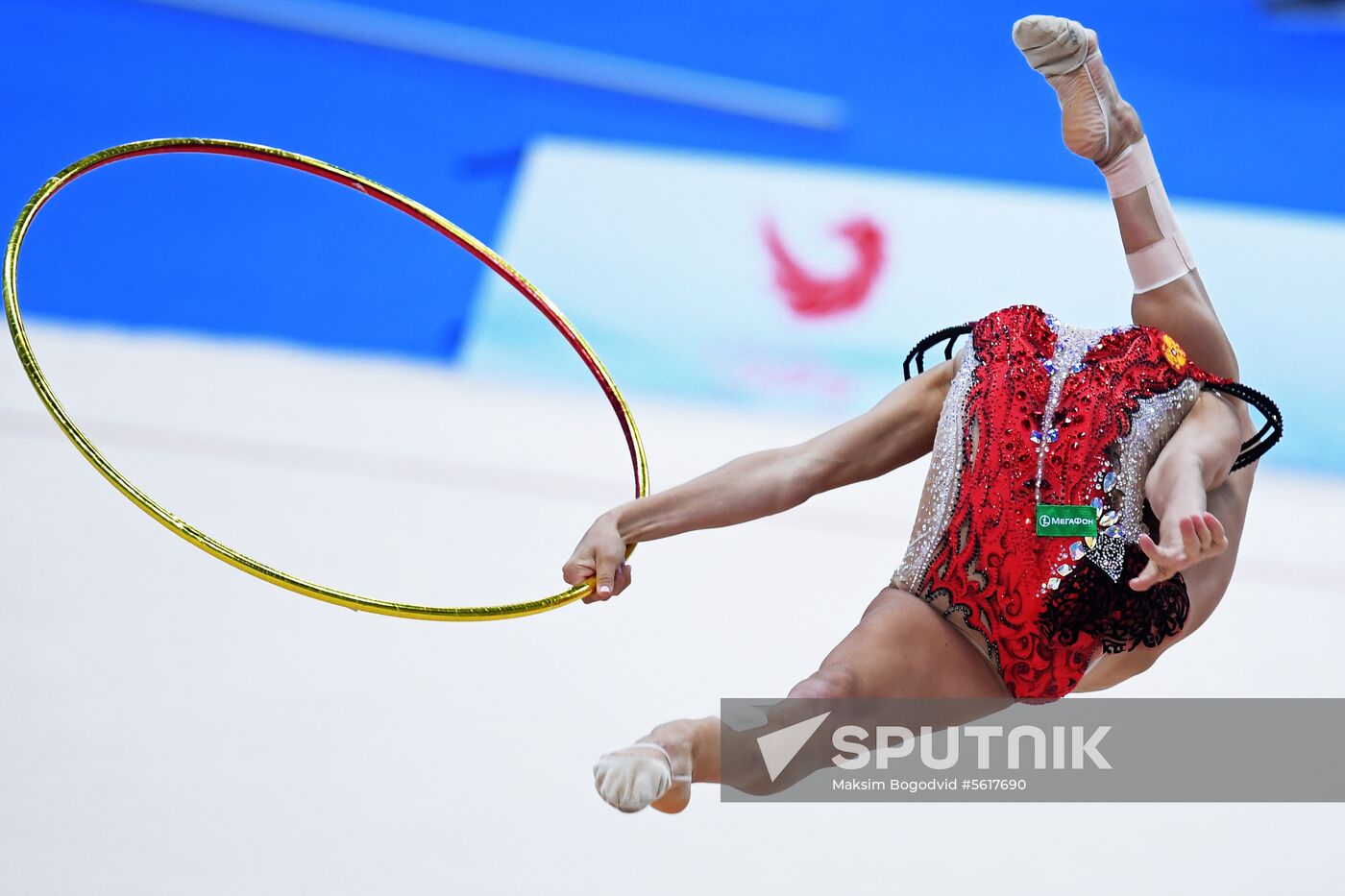 Rhythmic gymnastics. 2018 FIG World Challenge Cup Kazan. Day three
