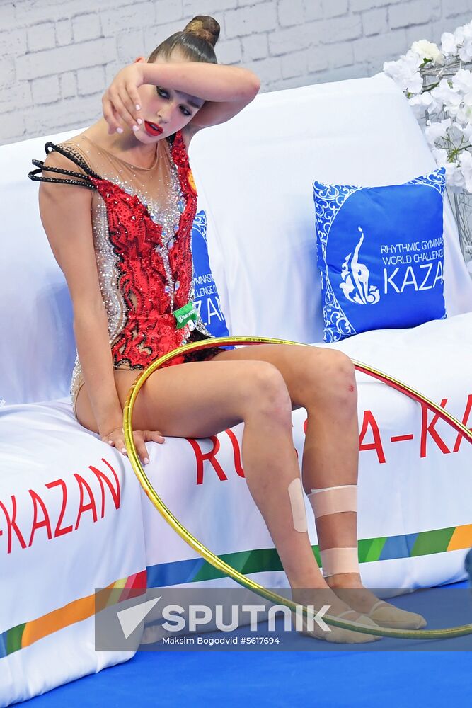 Rhythmic gymnastics. 2018 FIG World Challenge Cup Kazan. Day three