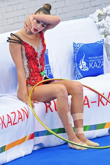 Rhythmic gymnastics. 2018 FIG World Challenge Cup Kazan. Day three