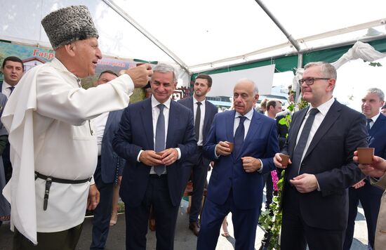 Celebration of 10th anniversary of Russia's recognition of Abkhazia's independence