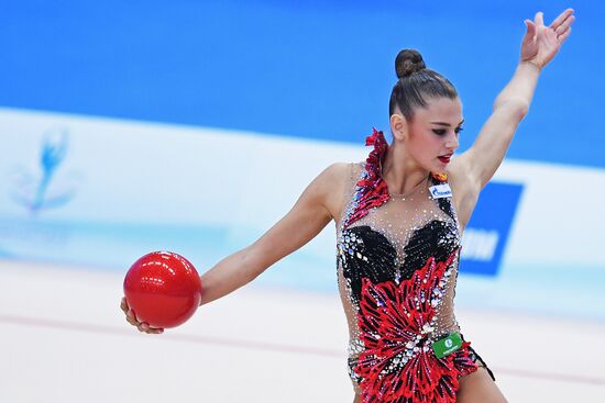 Rhythmic gymnastics. 2018 FIG World Challenge Cup Kazan. Day three