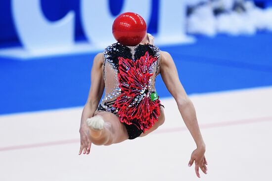 Rhythmic gymnastics. 2018 FIG World Challenge Cup Kazan. Day three