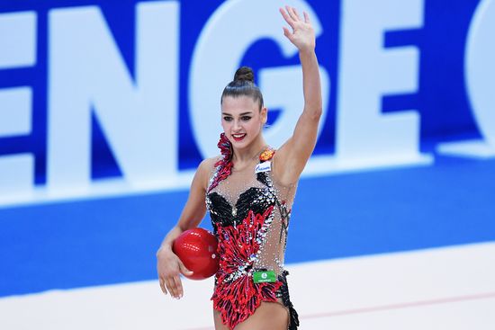 Rhythmic gymnastics. 2018 FIG World Challenge Cup Kazan. Day three