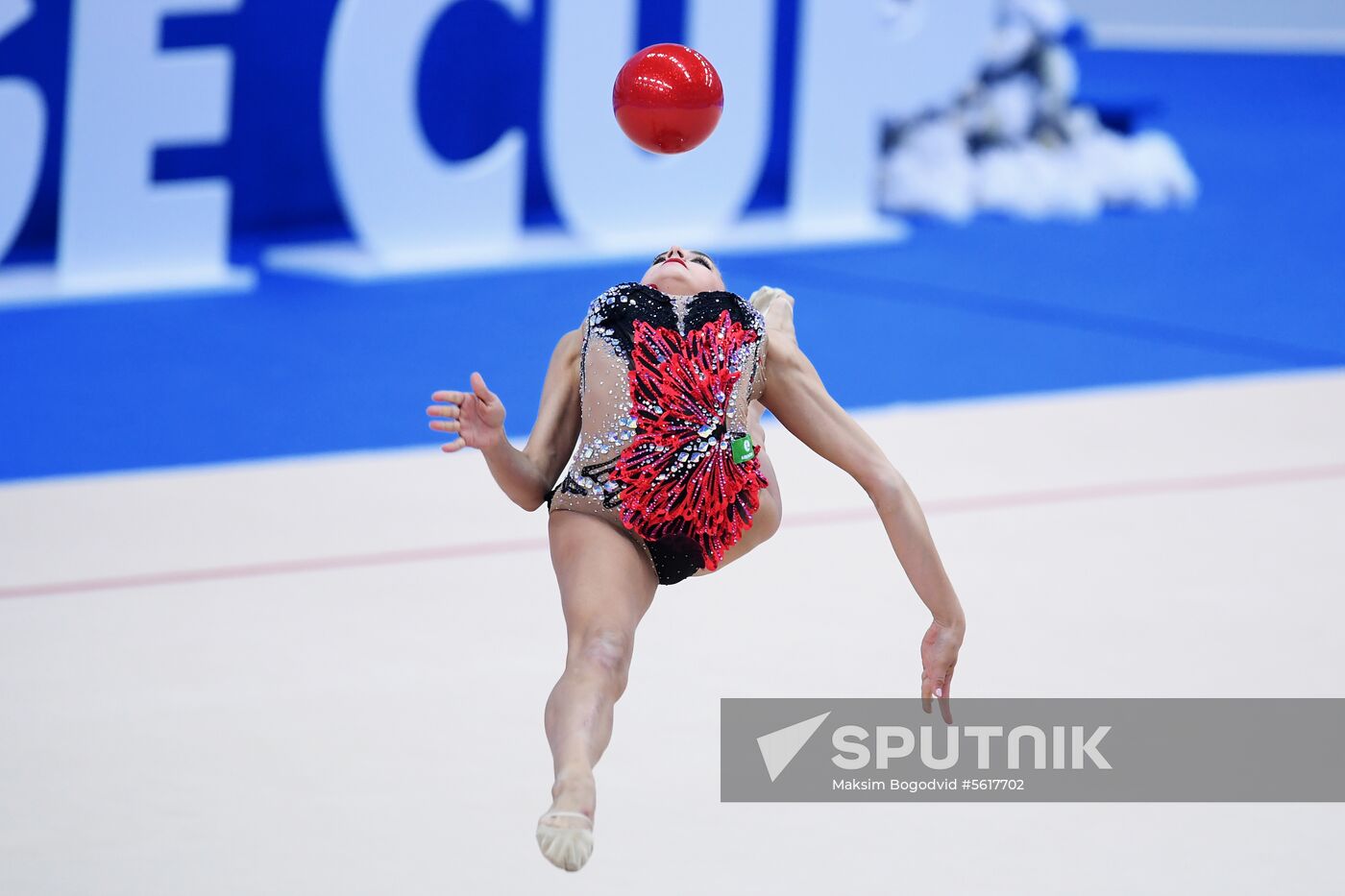 Rhythmic gymnastics. 2018 FIG World Challenge Cup Kazan. Day three