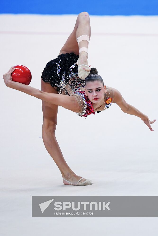 Rhythmic gymnastics. 2018 FIG World Challenge Cup Kazan. Day three