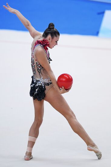 Rhythmic gymnastics. 2018 FIG World Challenge Cup Kazan. Day three