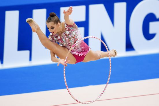 Rhythmic gymnastics. 2018 FIG World Challenge Cup Kazan. Day three