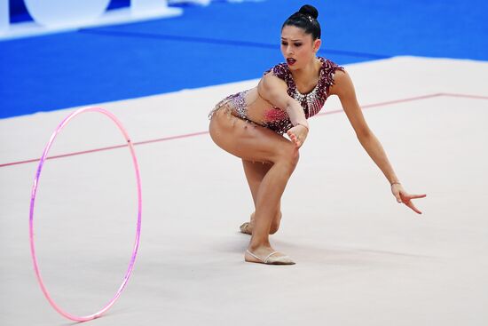 Rhythmic gymnastics. 2018 FIG World Challenge Cup Kazan. Day three