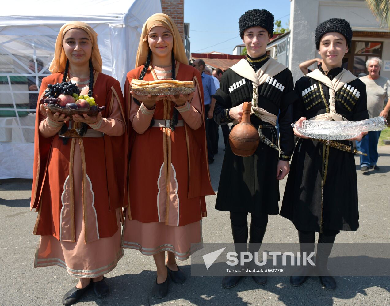 Celebration of 10th anniversary of Russia's recognition of Abkhazia's independence