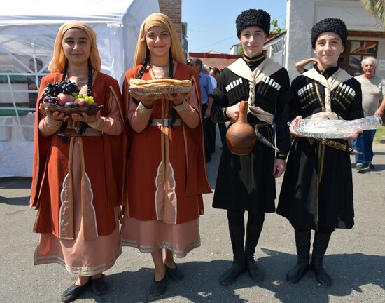 Celebration of 10th anniversary of Russia's recognition of Abkhazia's independence