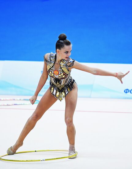 Rhythmic gymnastics. 2018 FIG World Challenge Cup Kazan. Day three