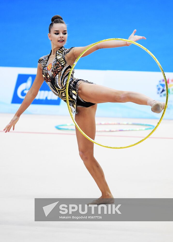 Rhythmic gymnastics. 2018 FIG World Challenge Cup Kazan. Day three