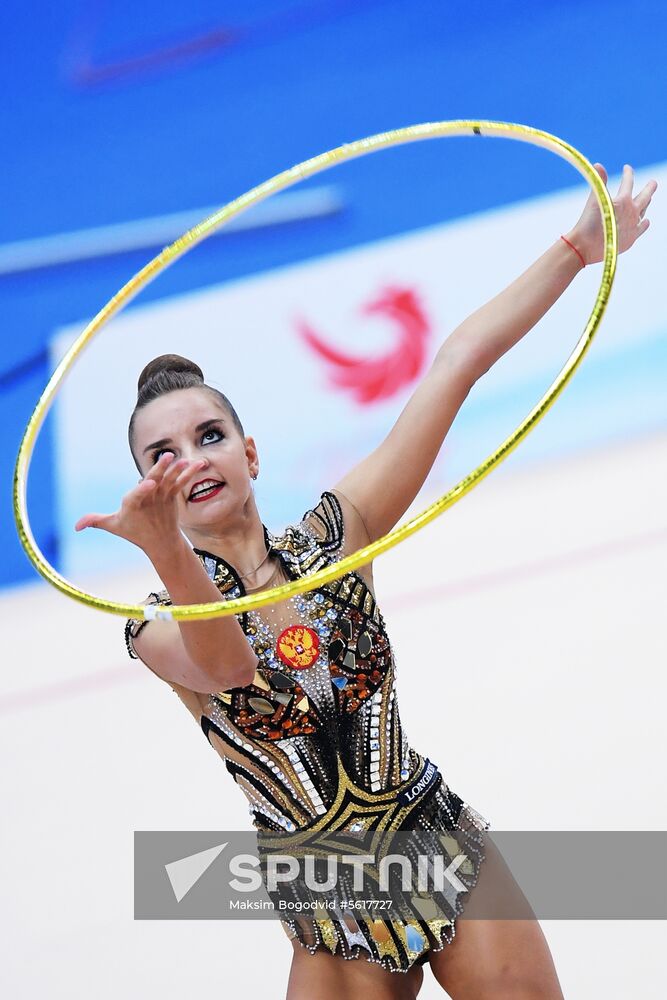 Rhythmic gymnastics. 2018 FIG World Challenge Cup Kazan. Day three