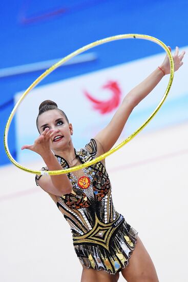 Rhythmic gymnastics. 2018 FIG World Challenge Cup Kazan. Day three