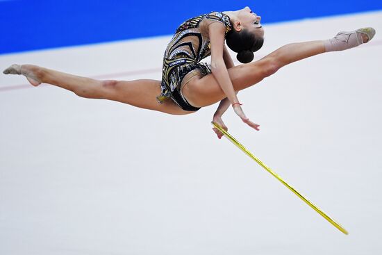 Rhythmic gymnastics. 2018 FIG World Challenge Cup Kazan. Day three
