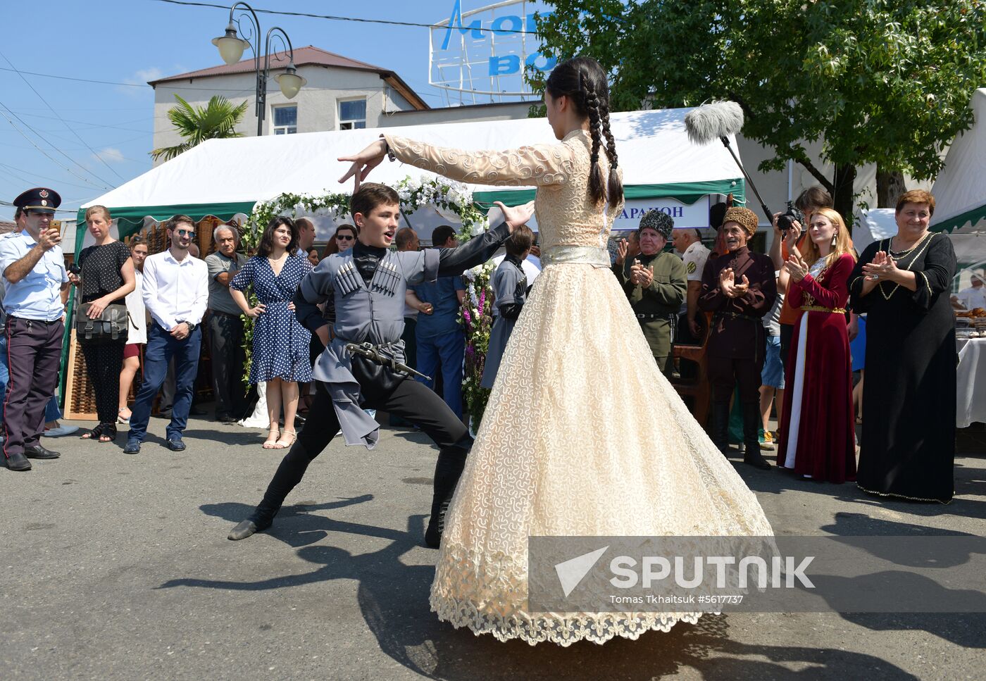 Celebration of 10th anniversary of Russia's recognition of Abkhazia's independence