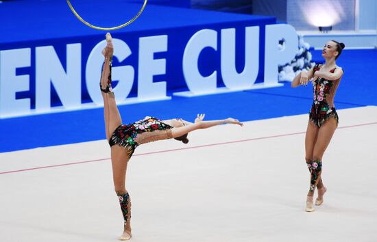 Rhythmic gymnastics. 2018 FIG World Challenge Cup Kazan. Day three