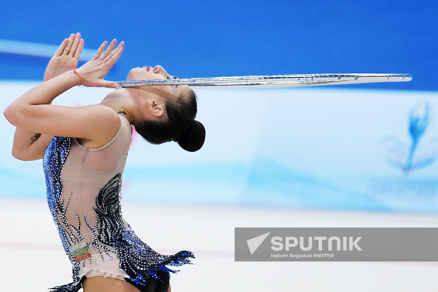 Rhythmic gymnastics. 2018 FIG World Challenge Cup Kazan. Day three