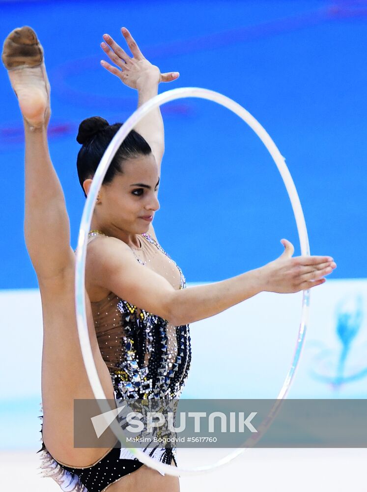 Rhythmic gymnastics. 2018 FIG World Challenge Cup Kazan. Day three