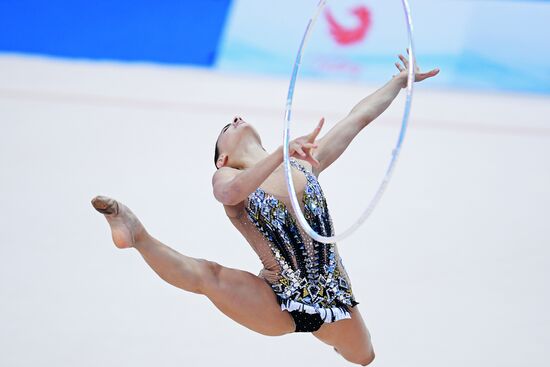 Rhythmic gymnastics. 2018 FIG World Challenge Cup Kazan. Day three