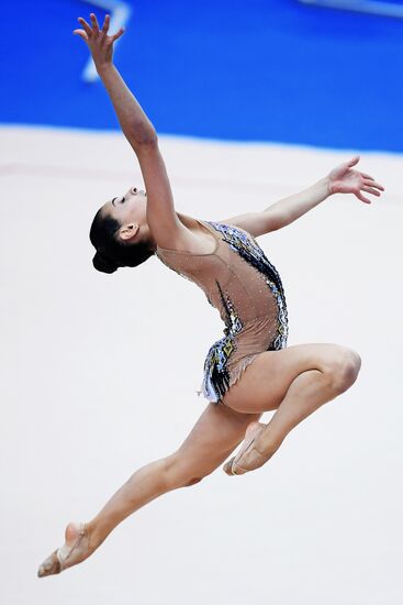Rhythmic gymnastics. 2018 FIG World Challenge Cup Kazan. Day three