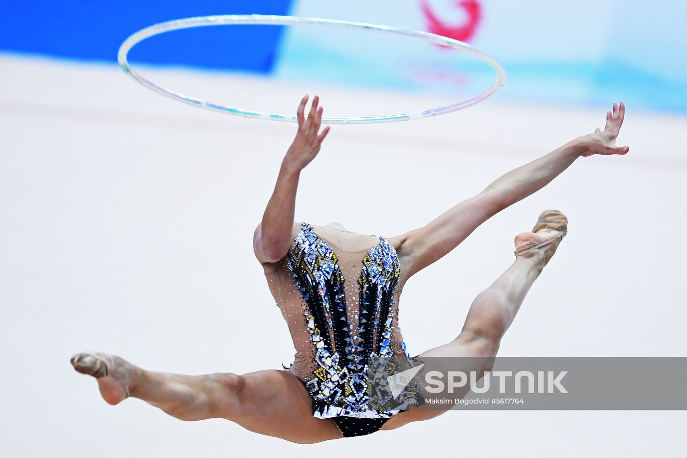 Rhythmic gymnastics. 2018 FIG World Challenge Cup Kazan. Day three