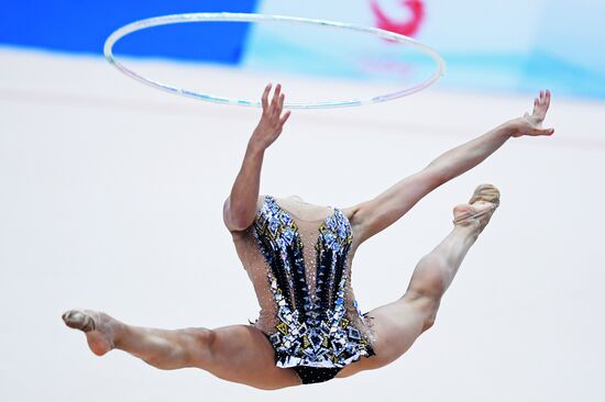 Rhythmic gymnastics. 2018 FIG World Challenge Cup Kazan. Day three