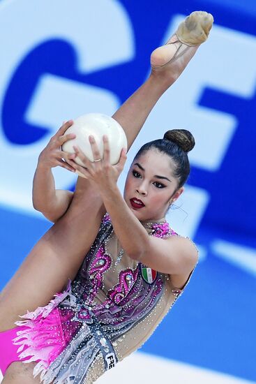 Rhythmic gymnastics. 2018 FIG World Challenge Cup Kazan. Day three