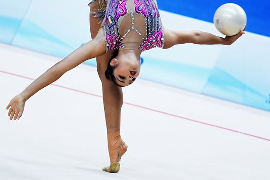 Rhythmic gymnastics. 2018 FIG World Challenge Cup Kazan. Day three