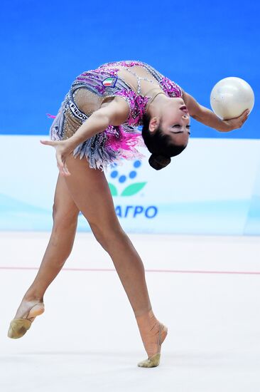 Rhythmic gymnastics. 2018 FIG World Challenge Cup Kazan. Day three