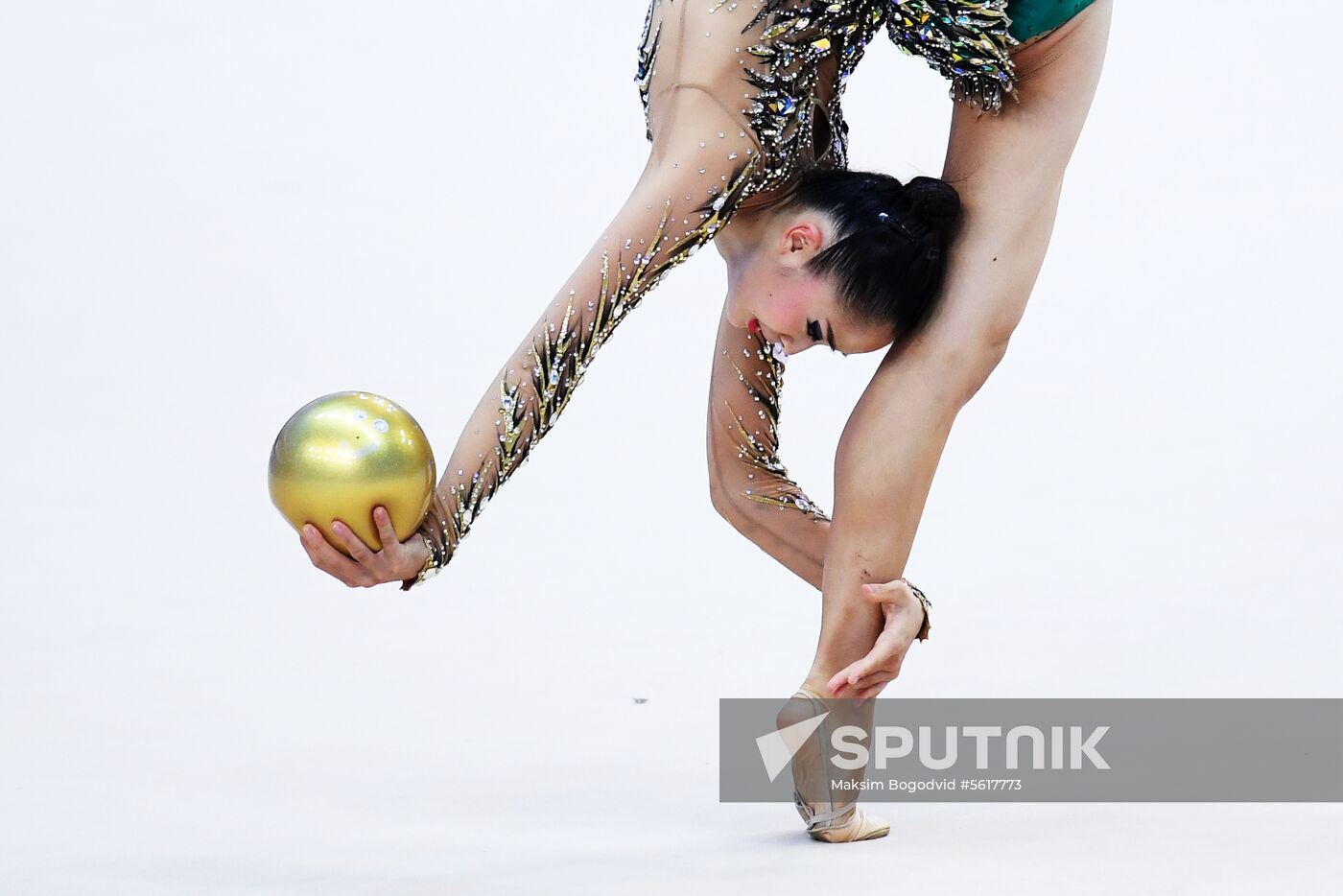 Rhythmic gymnastics. 2018 FIG World Challenge Cup Kazan. Day three