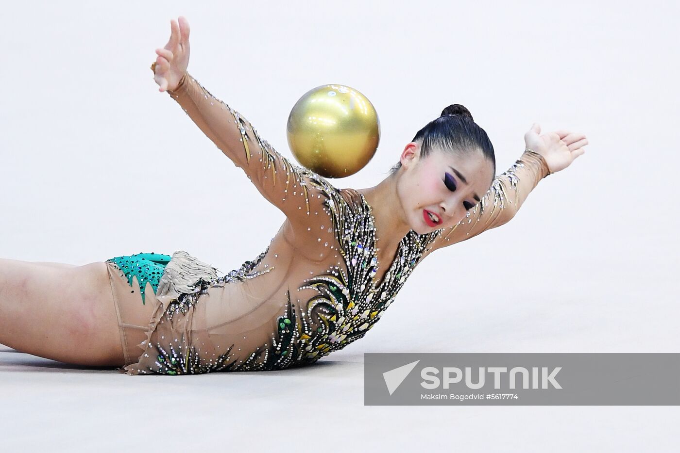 Rhythmic gymnastics. 2018 FIG World Challenge Cup Kazan. Day three