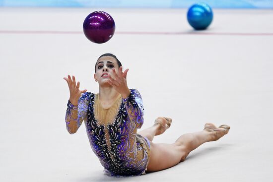 Rhythmic gymnastics. 2018 FIG World Challenge Cup Kazan. Day three