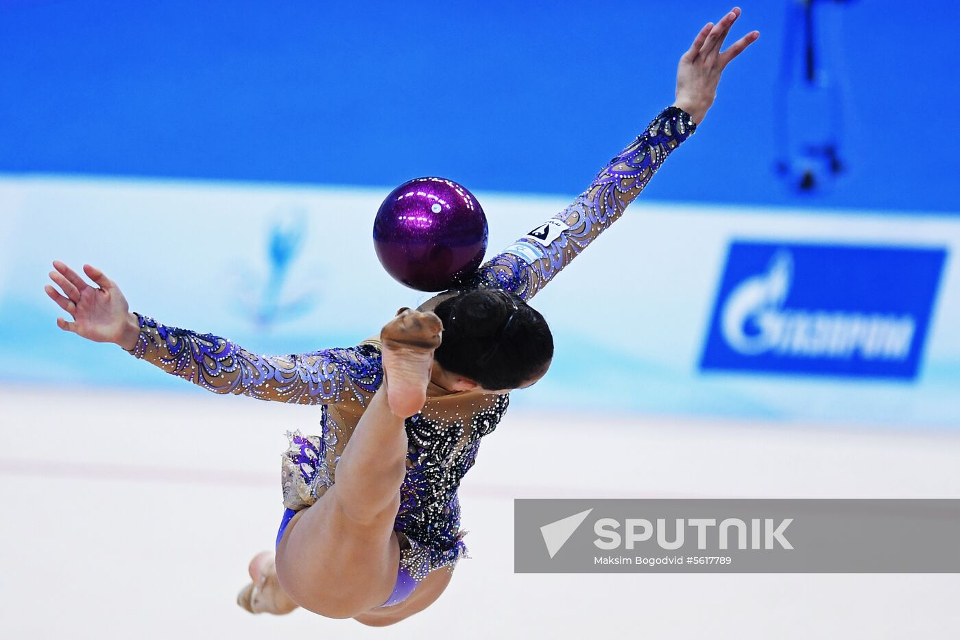 Rhythmic gymnastics. 2018 FIG World Challenge Cup Kazan. Day three
