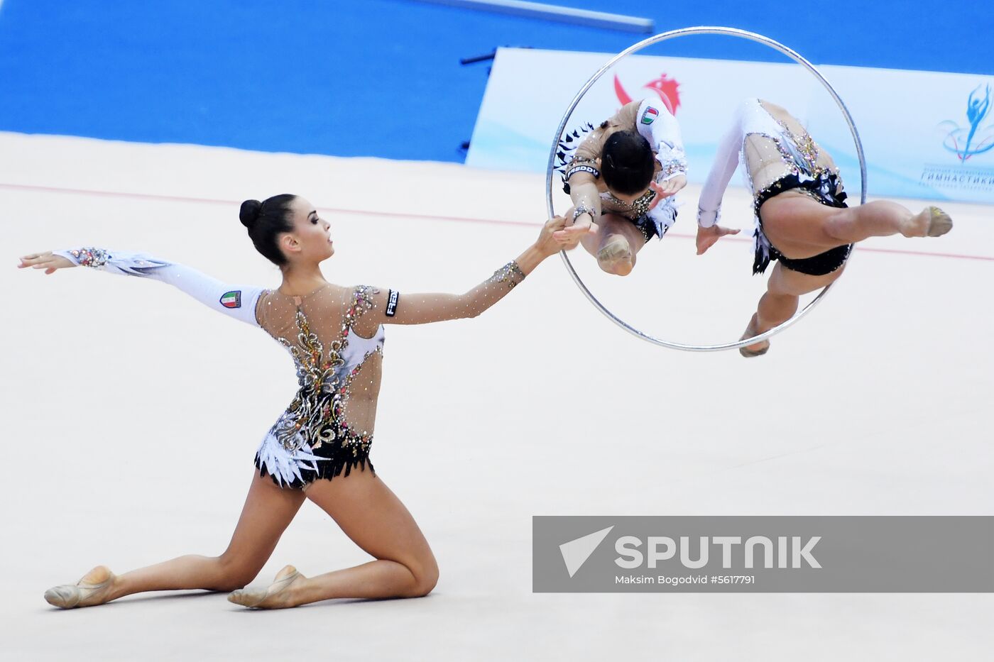 Rhythmic gymnastics. 2018 FIG World Challenge Cup Kazan. Day three