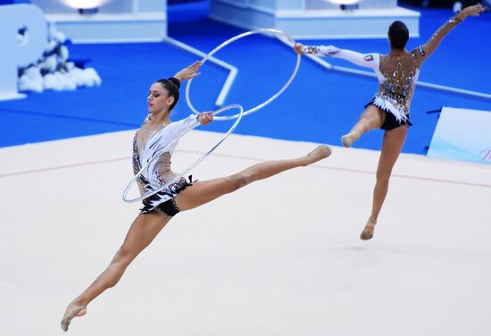 Rhythmic gymnastics. 2018 FIG World Challenge Cup Kazan. Day three