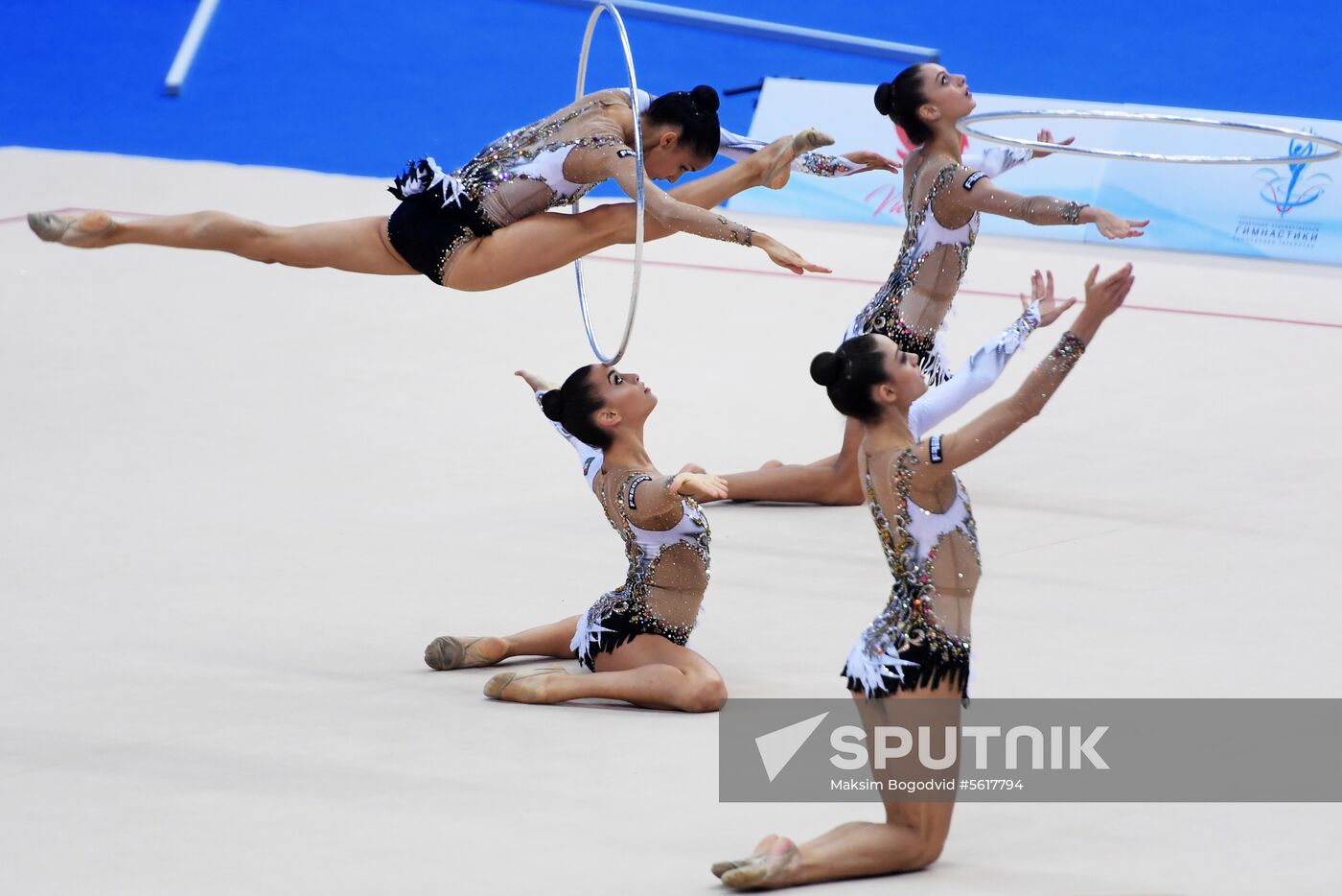 Rhythmic gymnastics. 2018 FIG World Challenge Cup Kazan. Day three