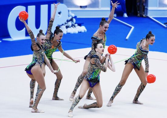 Rhythmic gymnastics. 2018 FIG World Challenge Cup Kazan. Day three