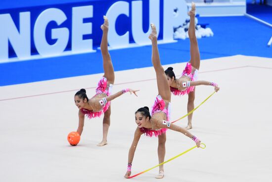 Rhythmic gymnastics. 2018 FIG World Challenge Cup Kazan. Day three